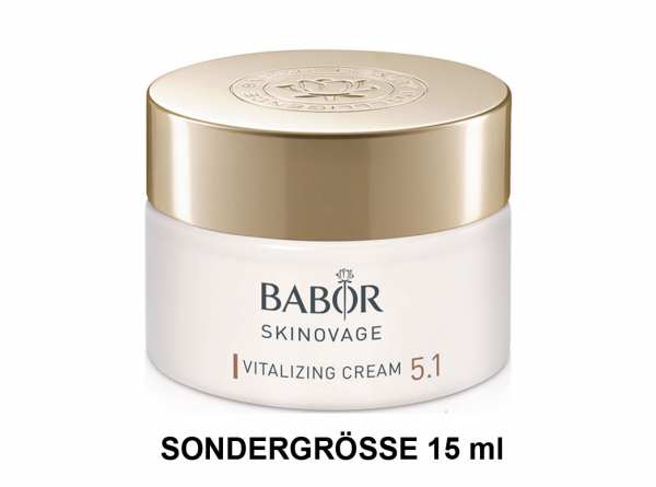 BABOR SKINOVAGE Vitalizing Cream 15 ml - für müde, fahle Haut zur Vitalisierung