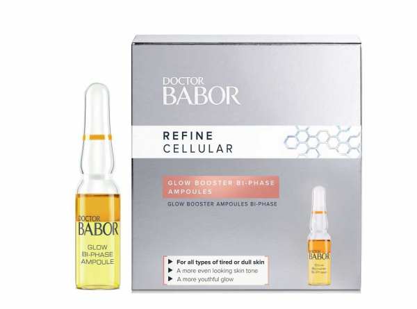 DOCTOR BABOR REFINE CELLULAR Glow Booster Bi-Phase Ampoules 3 x 1 ml - Ampullenkur