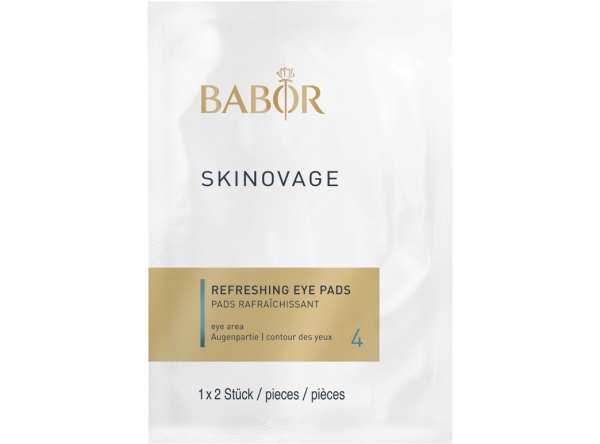 BABOR SKINOVAGE Balancing Refreshing Eye Pads 5 x 2 Stück - Feuchtigkeitsspendende Augen-Pads
