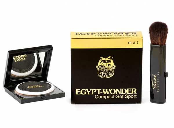 Mineralpuder EGYPT-WONDER® Compact Set Sport matt von Tana® COSMETICS