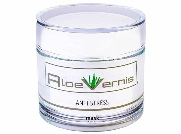 AloeVernis® BASIC aloe vera ANTI STRESS mask 200 ml - Hyaluron, Collagen, Arganöl