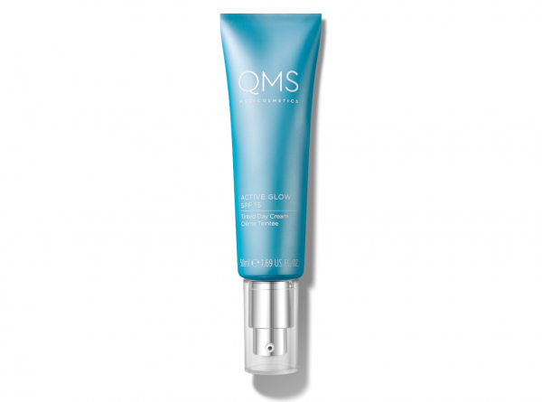 QMS MEDICOSMETICS ACTIVE GLOW SPF 15 Tinted Day Cream - leicht getönte Tagescreme mit SPF+Vitaminen