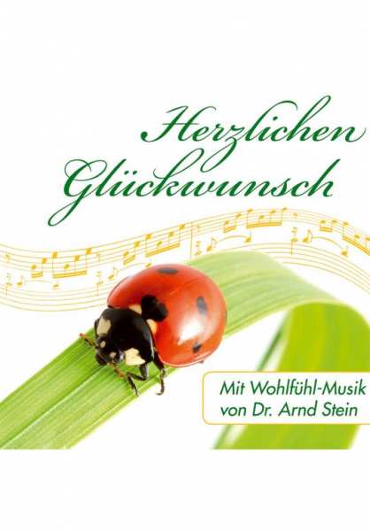 CD Herzlichen Glückwunsch von Dr. Arnd Stein