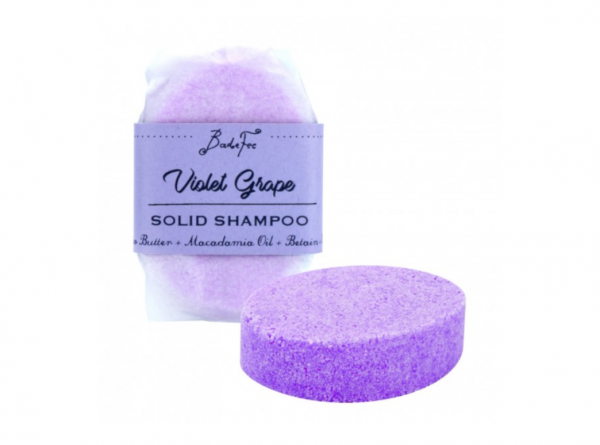 BadeFee Festes Shampoo Violet Grape 50 g
