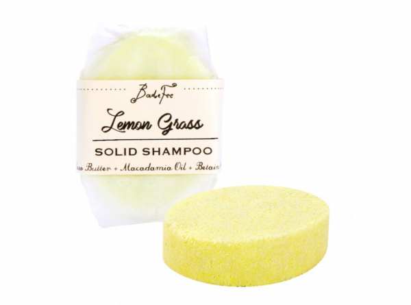 BadeFee Festes Shampoo Lemon Grass 50 g